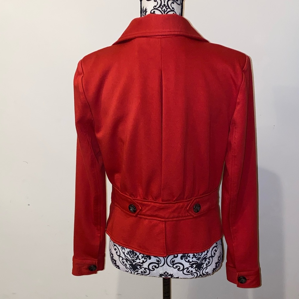 CAbi Little Red Blazer Jacket Size 6 Style #3374 - Picture 11 of 16